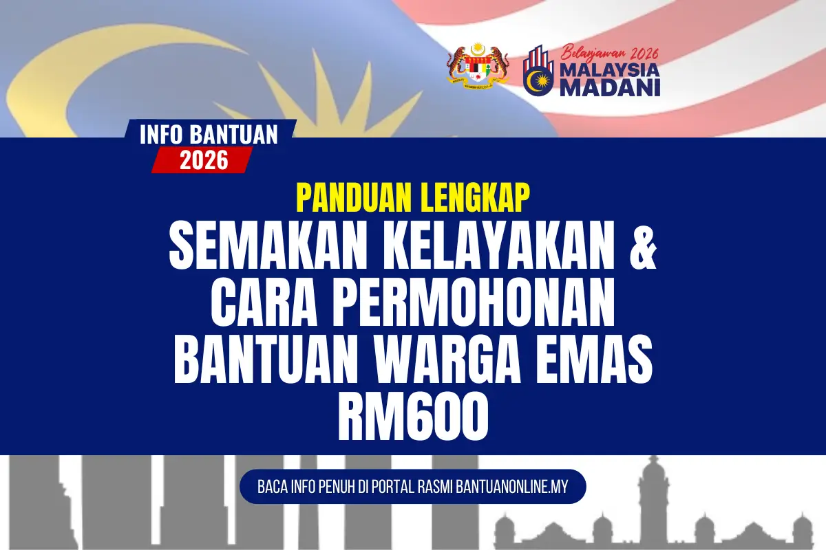 BANTUAN WARGA EMAS JKM RM600