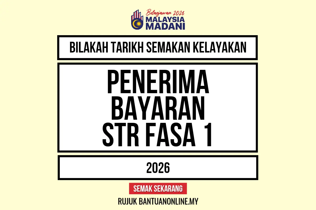 BILA SEMAK KELAYAKAN STR 2026