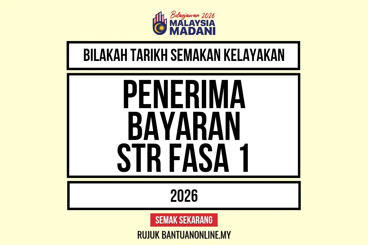 BILA SEMAKAN STR 2026