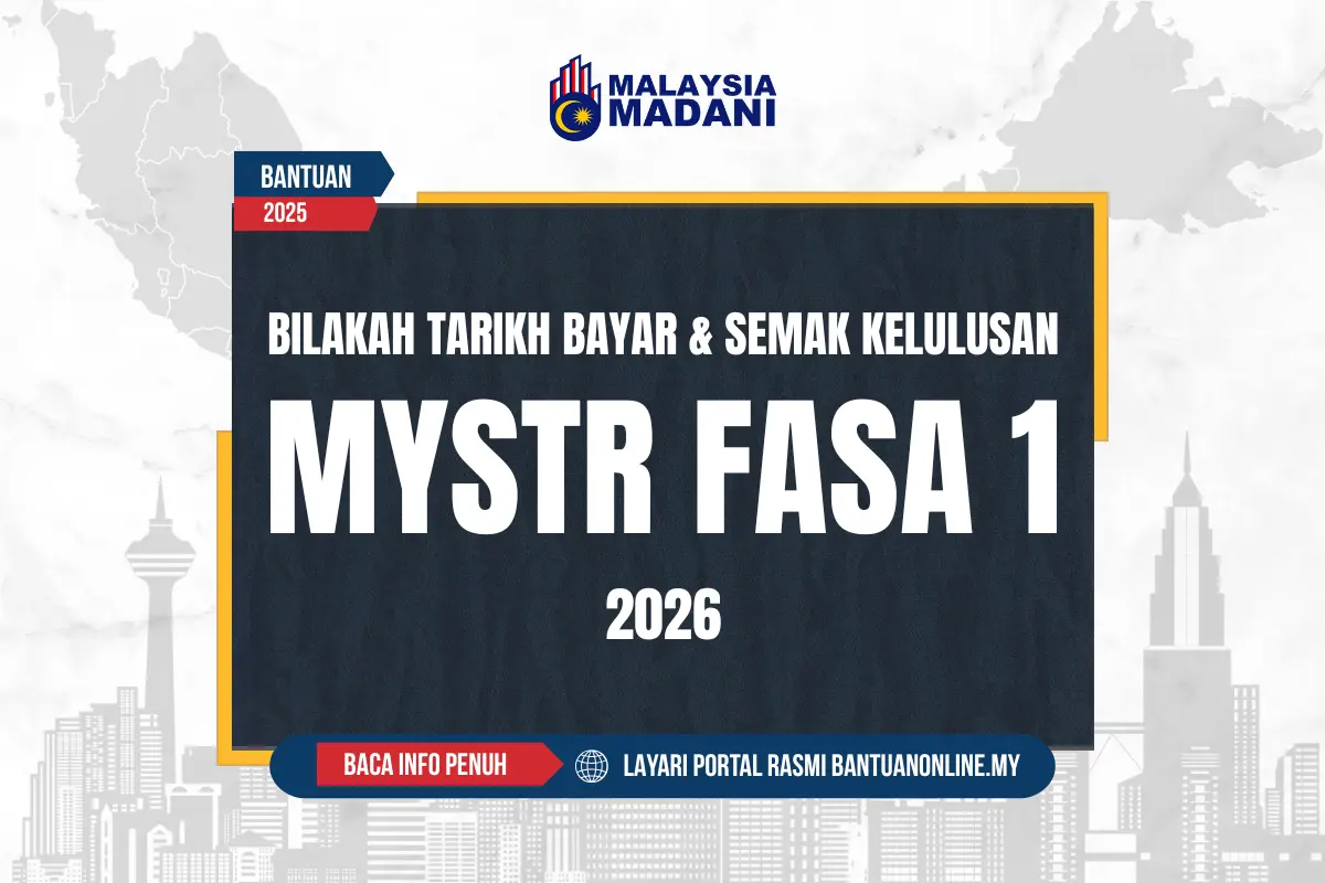 BILAKAH TARIKH SEMAK MYSTR 2026