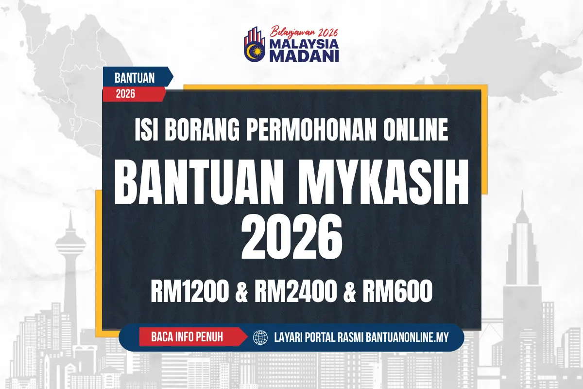 BORANG PERMOHONAN BANTUAN MYKASIH 2026
