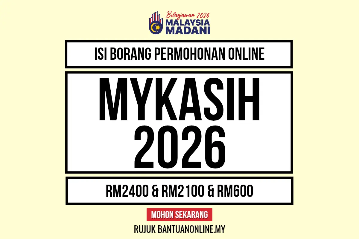 BORANG PERMOHONAN MYKASIH 2026
