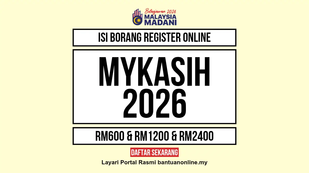 BORANG REGISTER MYKASIH 2026