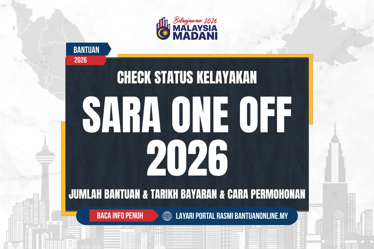 CHECK STATUS SARA ONE OFF 2026