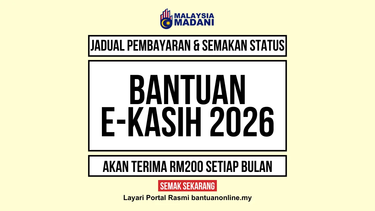 JADUAL PEMBAYARAN BANTUAN EKASIH 200
