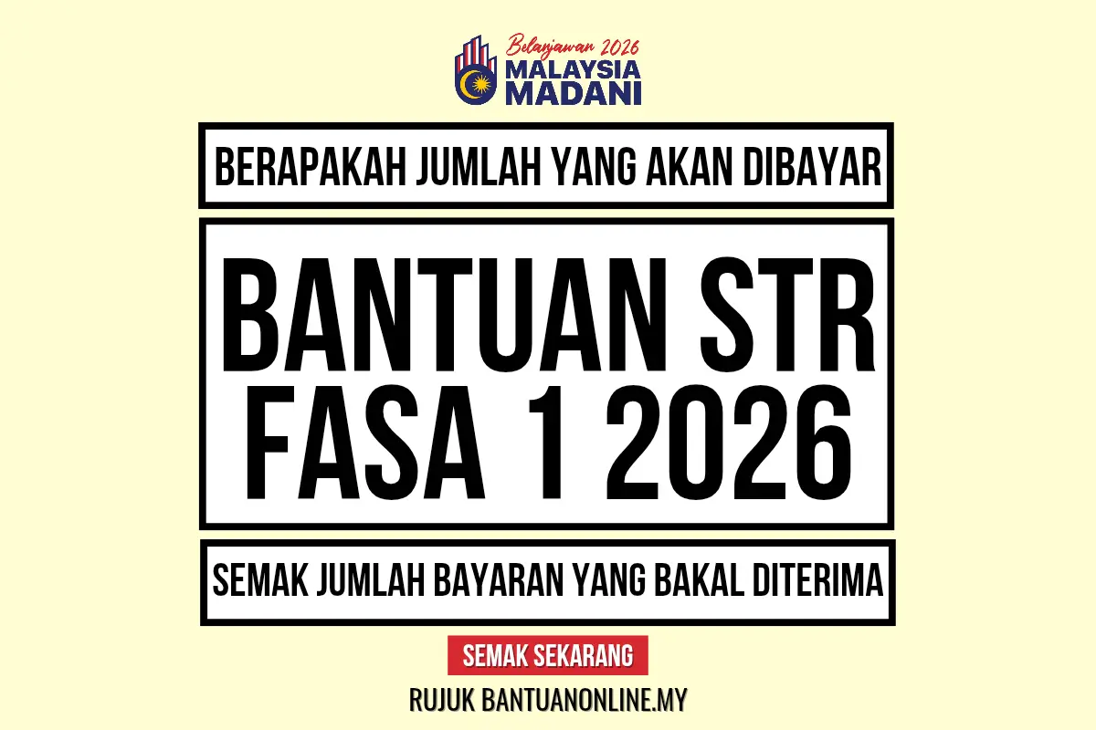 JUMLAH BANTUAN STR 2026 YANG DIBAYAR