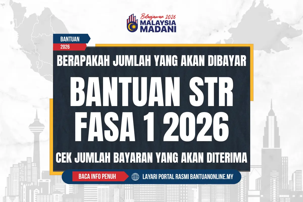 JUMLAH BANTUAN STR YANG DIBAYAR 2026