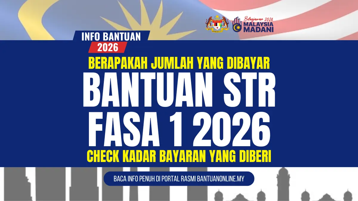 JUMLAH BANTUAN TUNAI STR DIBAYAR