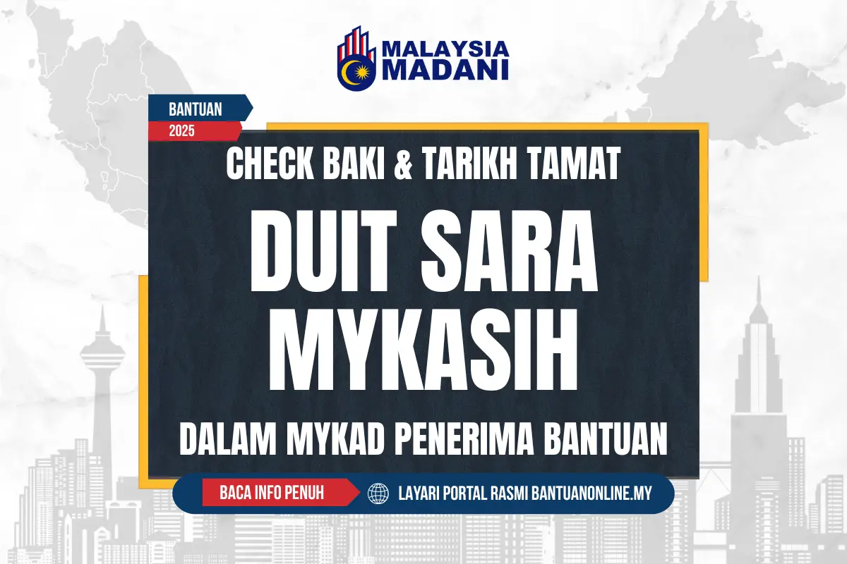 JUMLAH DUIT SARA DALAM MYKAD