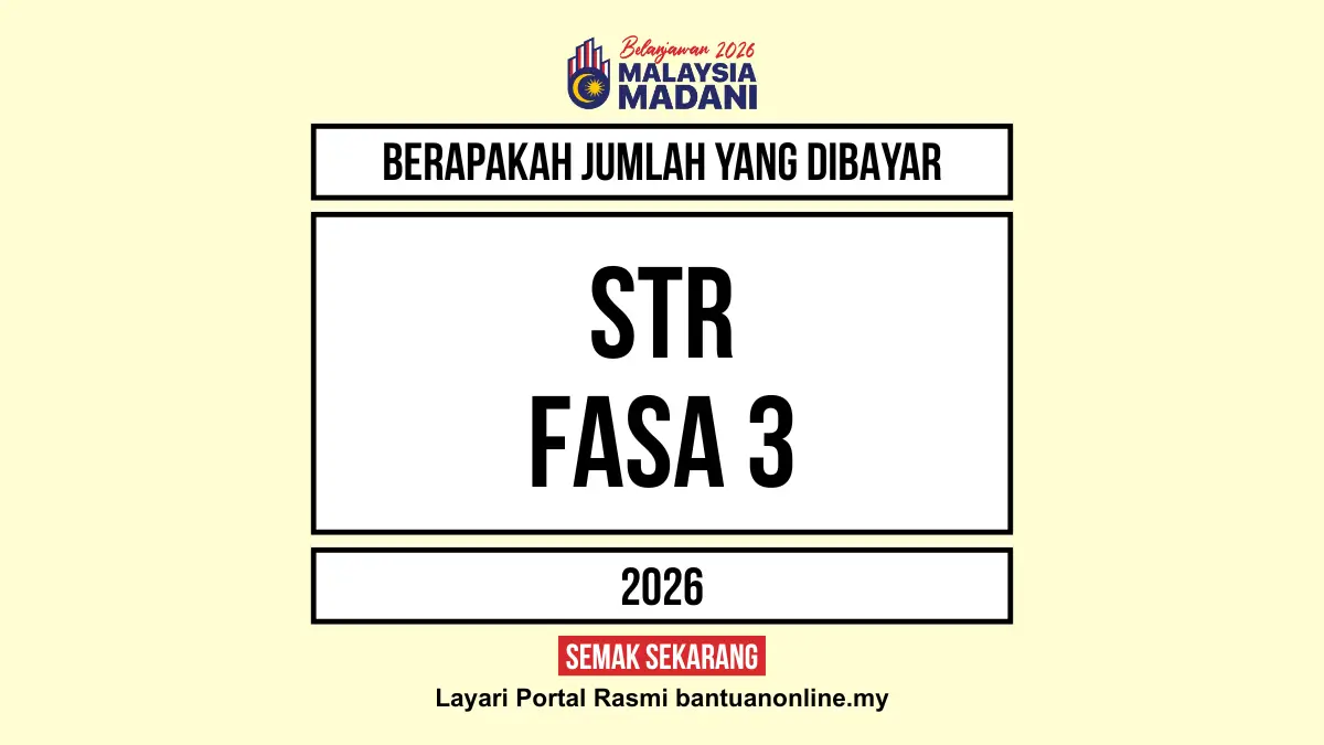 JUMLAH STR 2026 DIBAYAR