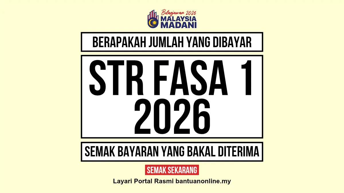 JUMLAH STR DIBAYAR 2026