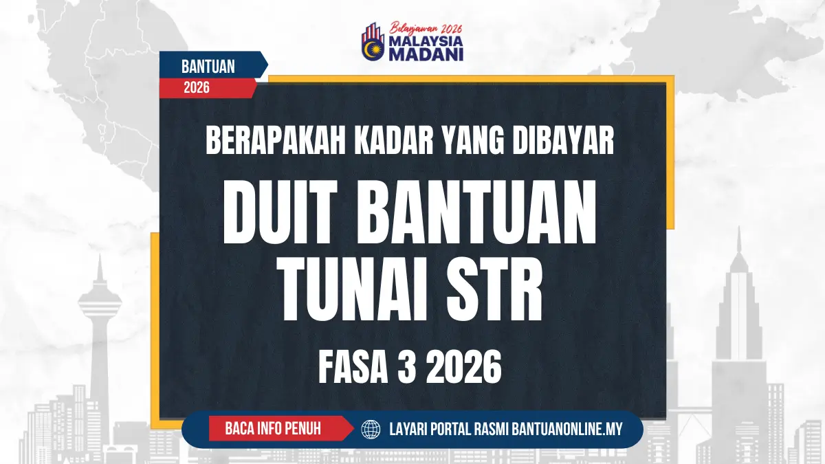 KADAR DUIT BANTUAN TUNAI STR DIBAYAR 2026