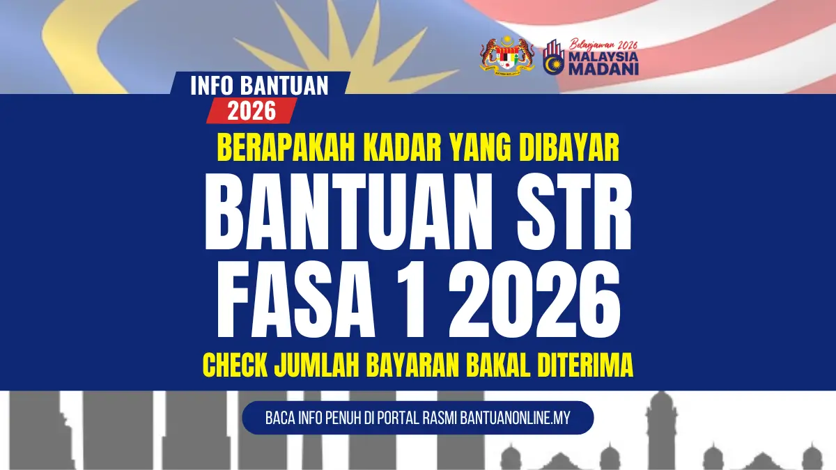 KADAR DUIT BANTUAN TUNAI STR DIBAYAR 2026