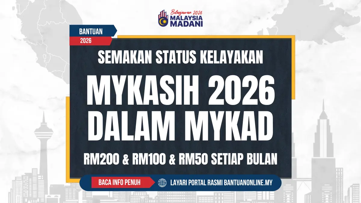 MYKASIH 2026 SEMAKAN