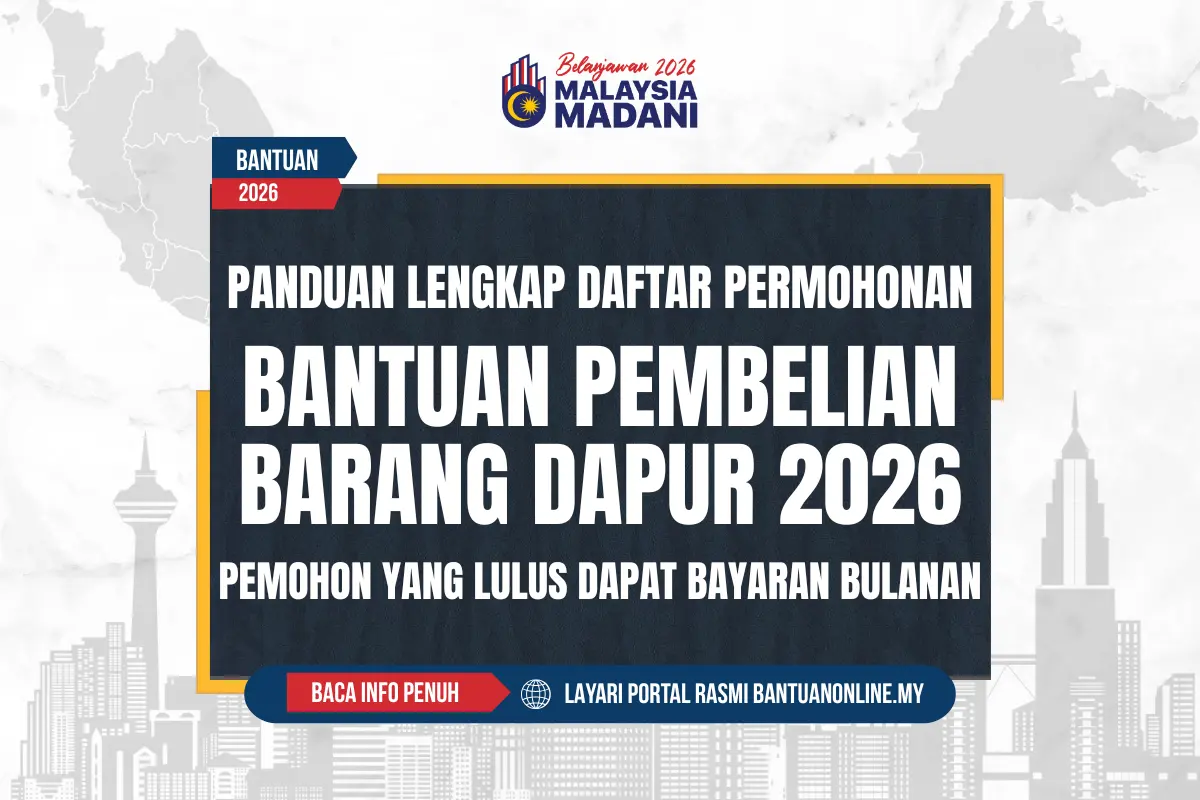 PERMOHONAN BANTUAN PEMBELIAN BARANG DAPUR 2026