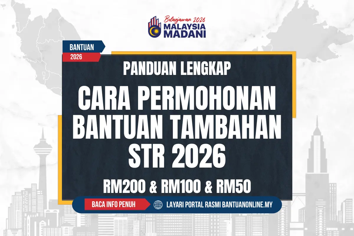PERMOHONAN BANTUAN STR TAMBAHAN 2026