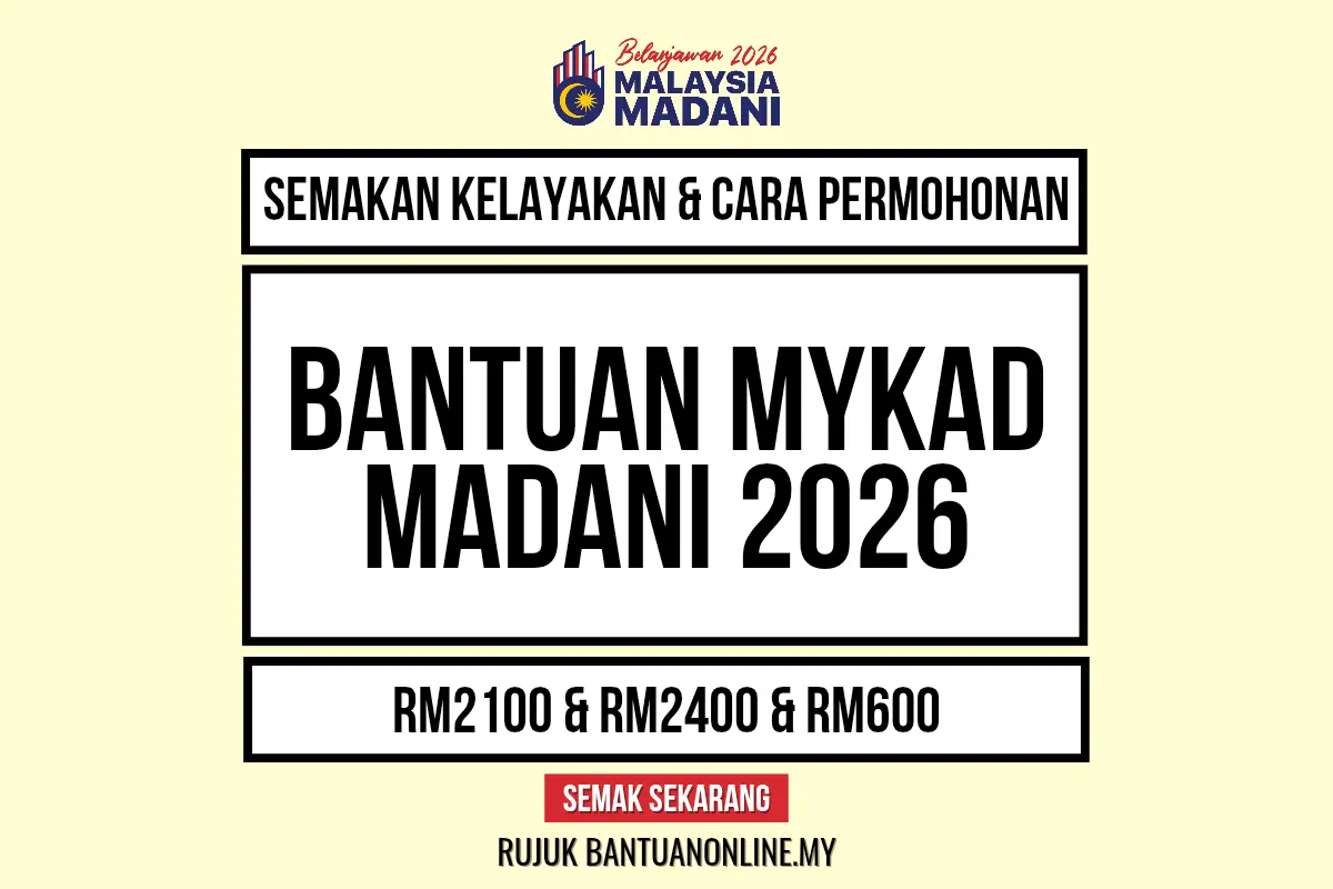 PERMOHONAN MYKAD MADANI 2026