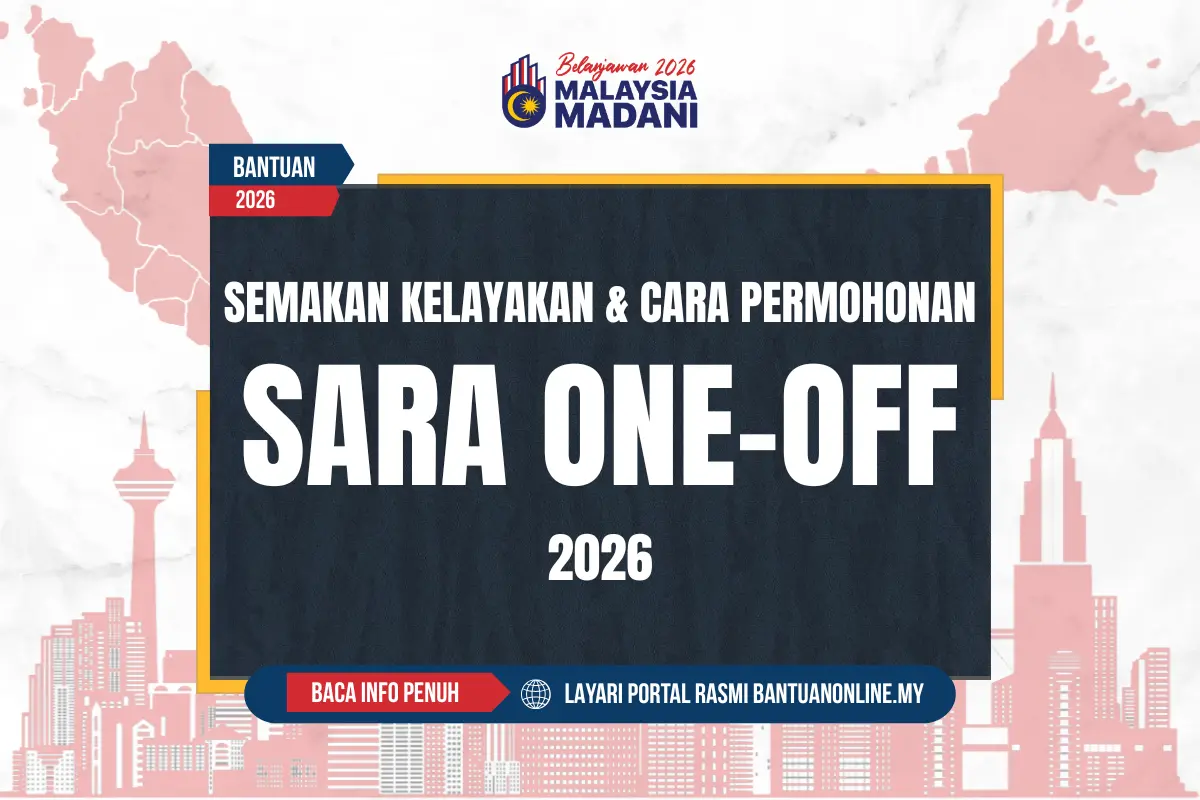 PERMOHONAN SARA ONE OFF 2026