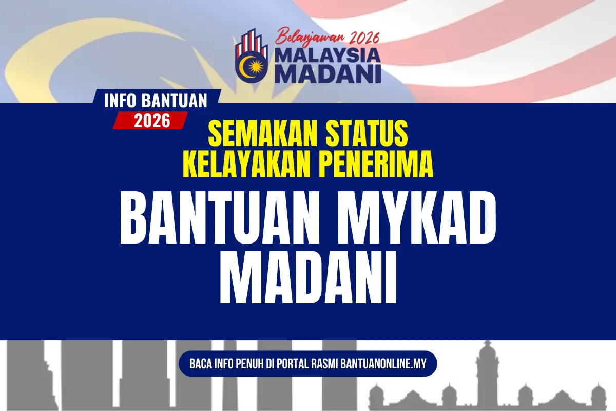 BANTUAN MYKAD MADANI 2026