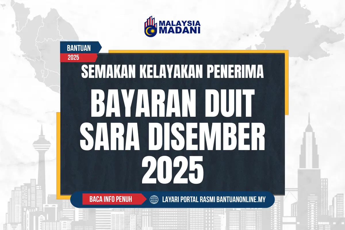 SEMAKAN DUIT SARA DISEMBER 2025