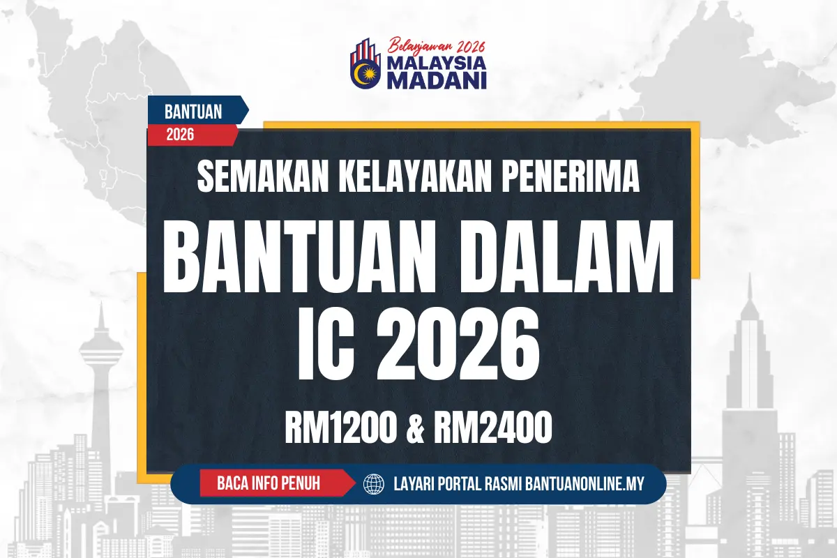 SEMAKAN STATUS PENERIMA BANTUAN DALAM IC 2026