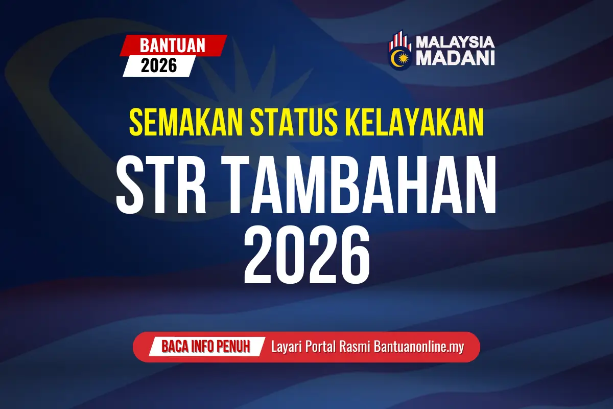 SEMAKAN STATUS STR TAMBAHAN 2026