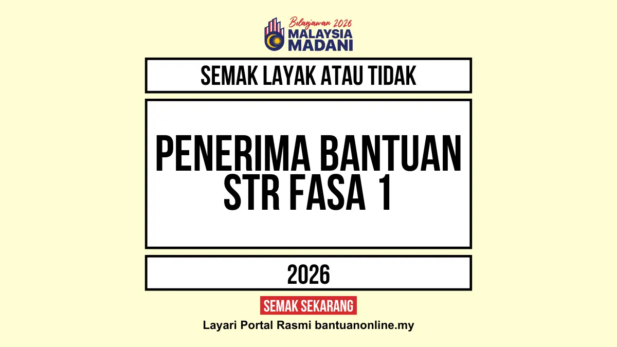 STR 2026 SEMAK STATUS