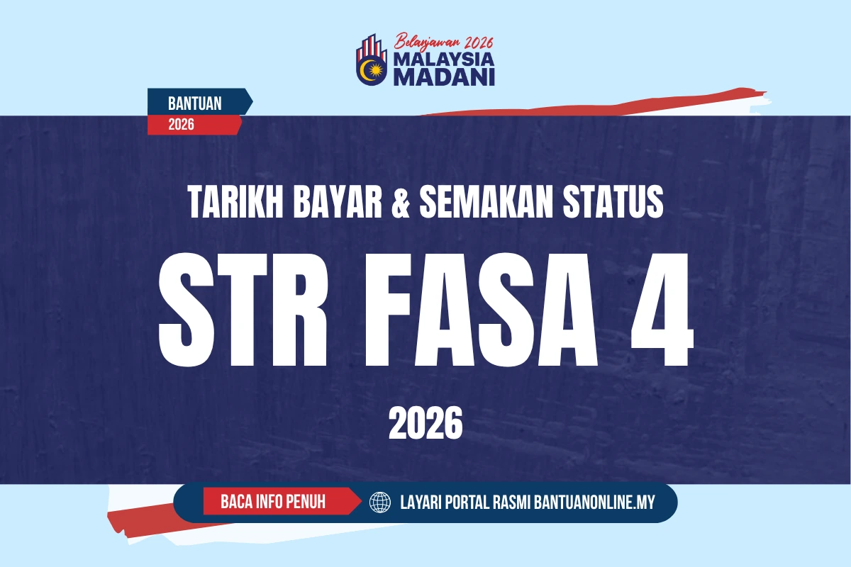 TARIKH BAYAR DUIT BANTUAN STR