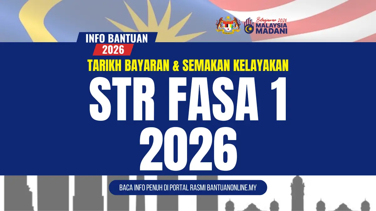 TARIKH BAYARAN DUIT BANTUAN MYSTR 2026