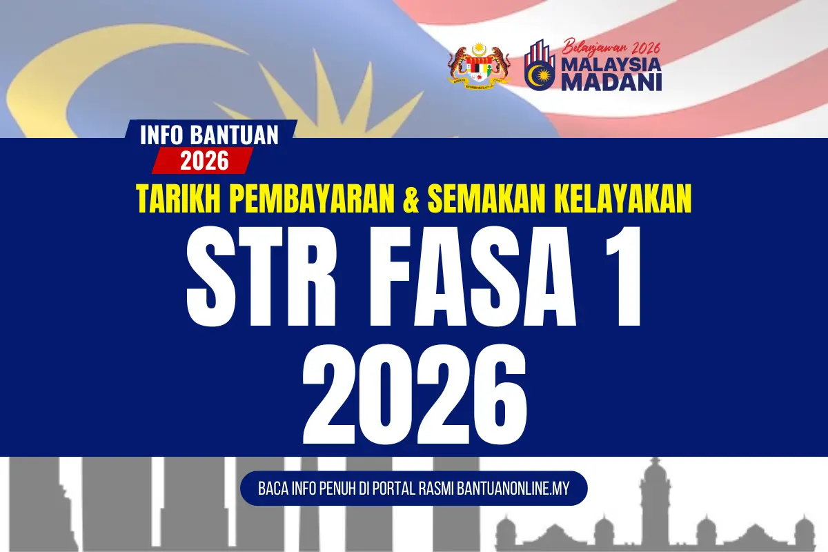 TARIKH PEMBAYARAN STR 2026
