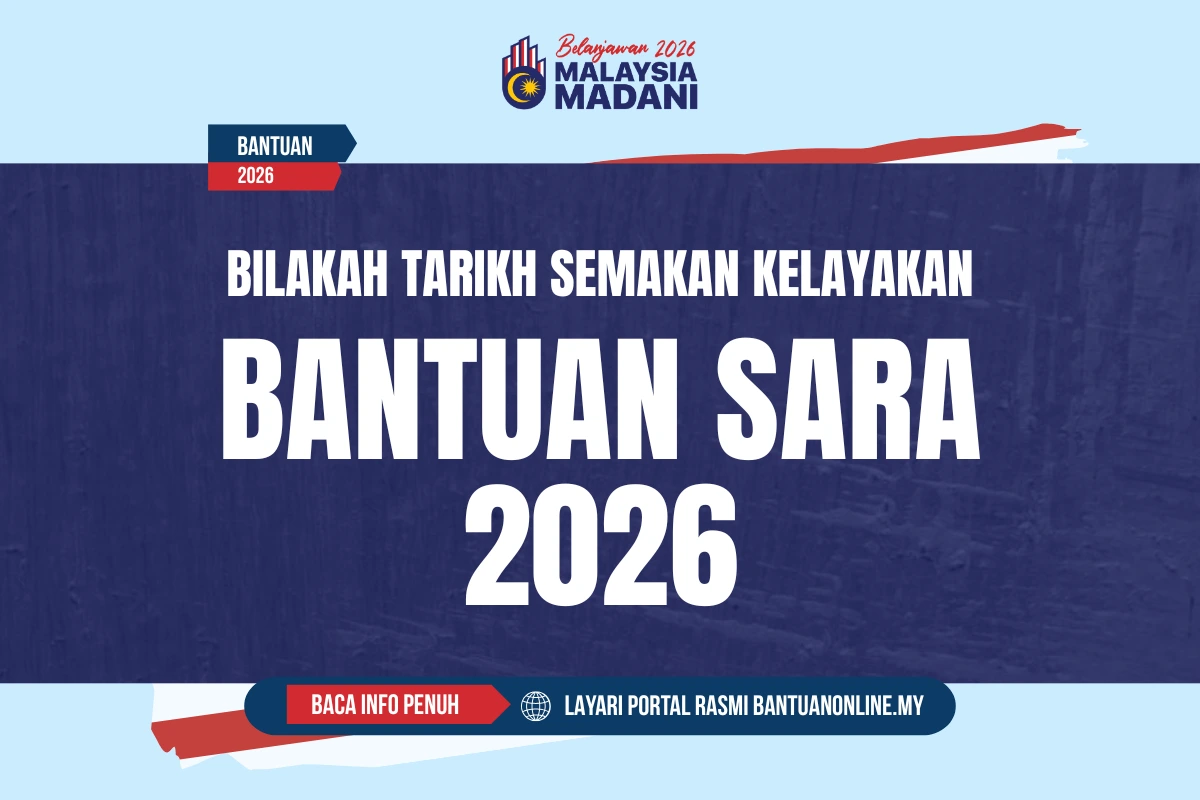TARIKH SEMAKAN SARA 2026