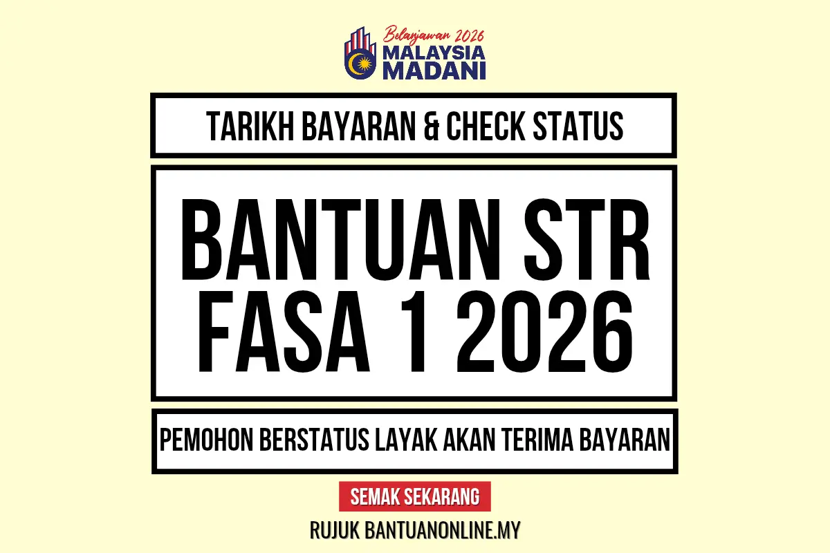 TARIKH STR 2026 DIBAYAR