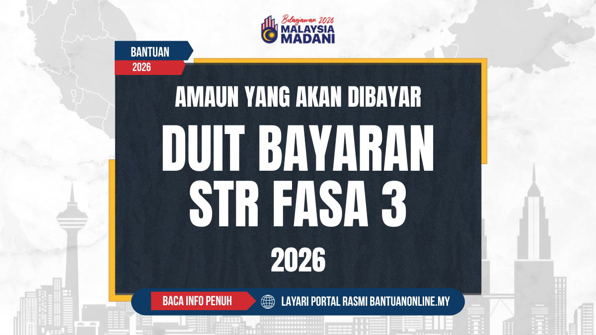 AMAUN DUIT BAYARAN STR 2026