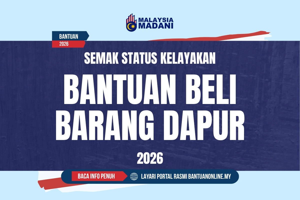 BANTUAN BELI BARANG DAPUR 2026