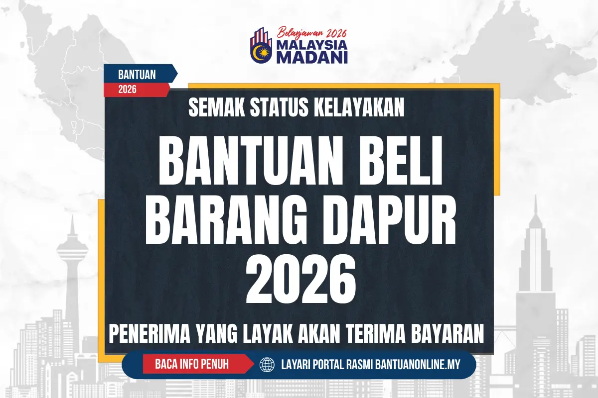 BANTUAN BELI BARANG DAPUR 2026