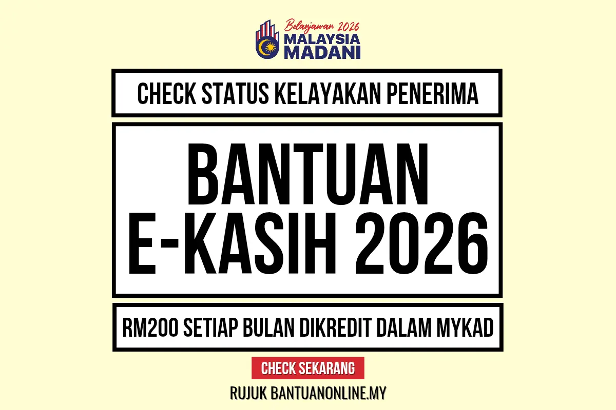 BANTUAN EKASIH 2026 RM200