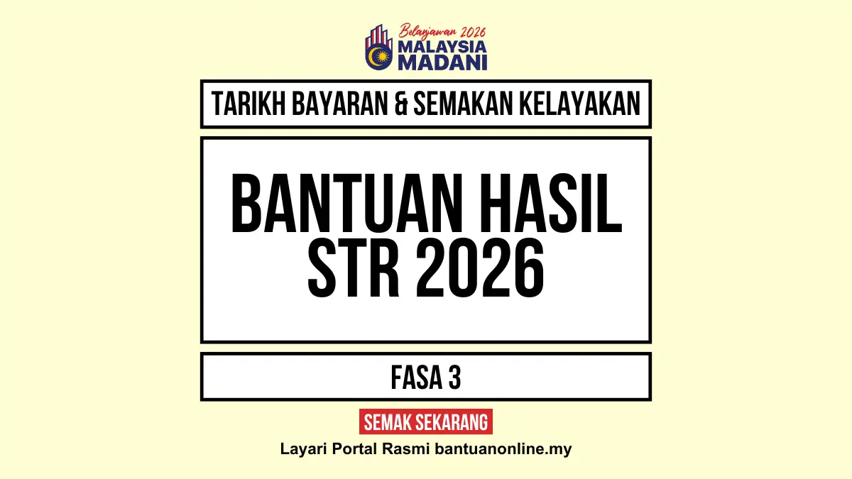 BANTUAN HASIL STR
