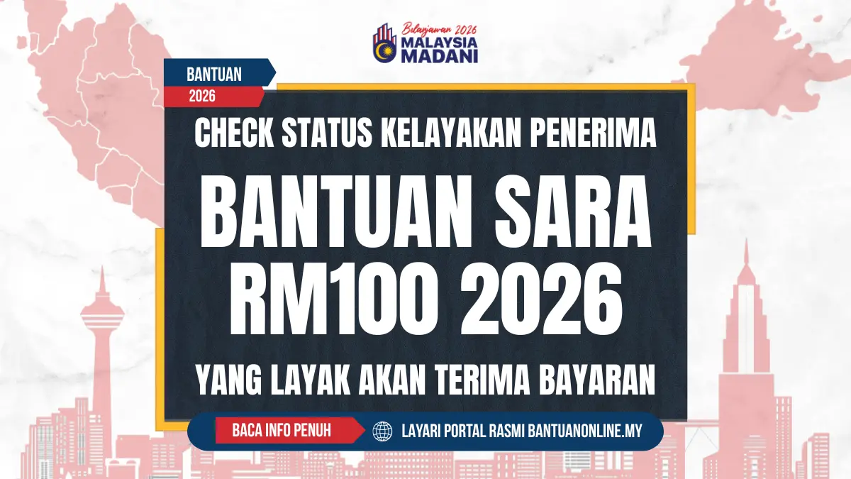 BANTUAN SARA 100 2026