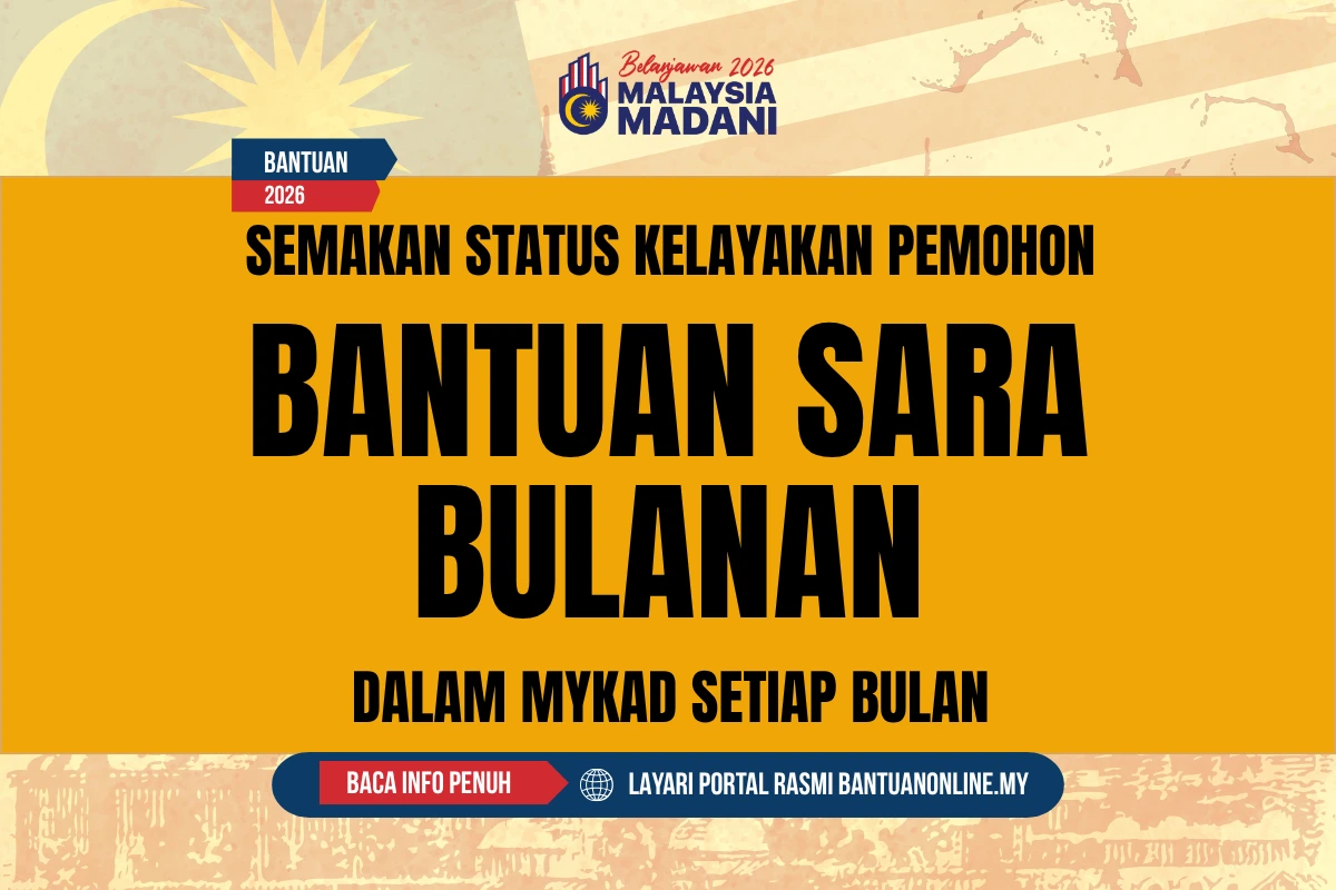 BANTUAN SARA BULANAN 2026