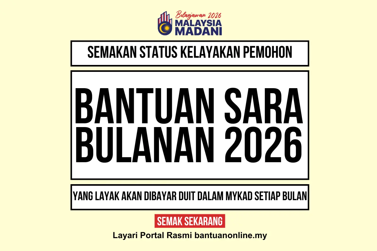 BANTUAN SARA BULANAN 2026