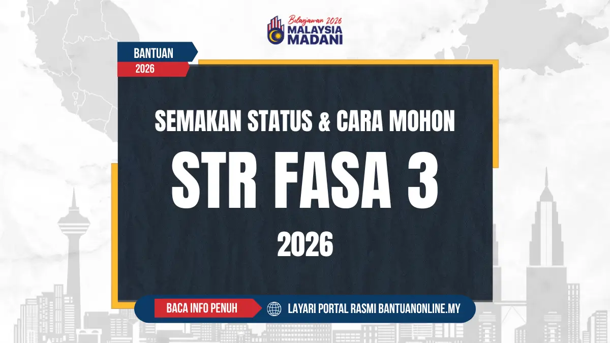 BANTUAN STR 2026