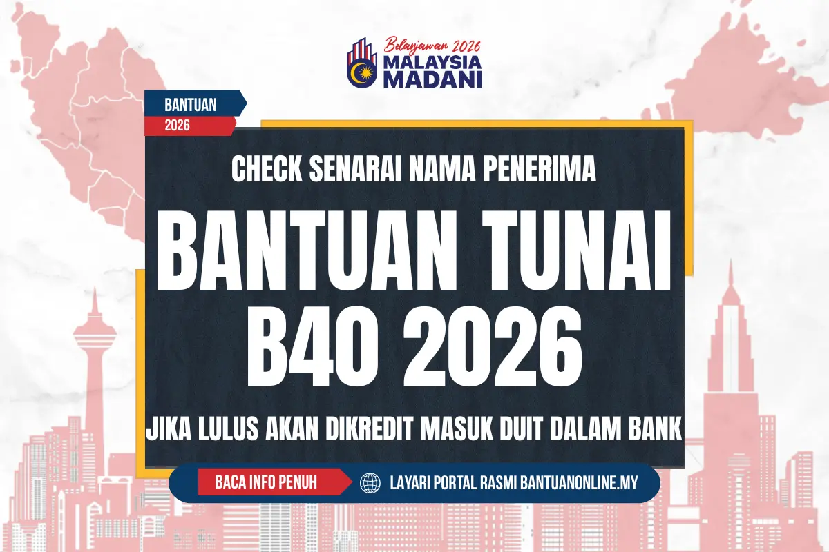 BANTUAN TUNAI B40 2026