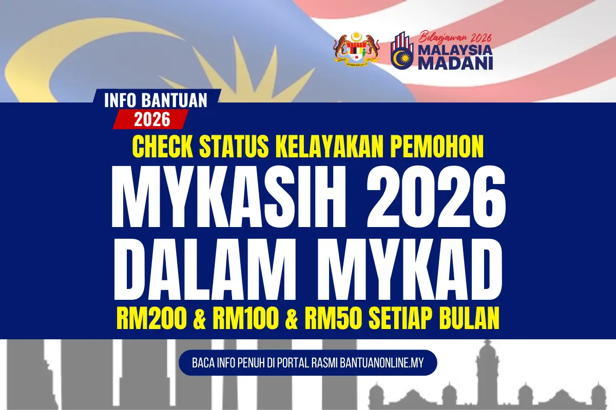 CHECK STATUS MYKASIH 2026