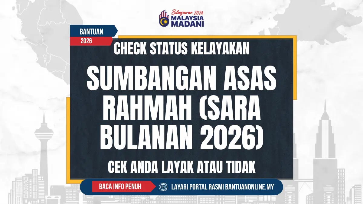 CHECK SUMBANGAN ASAS RAHMAH 2026