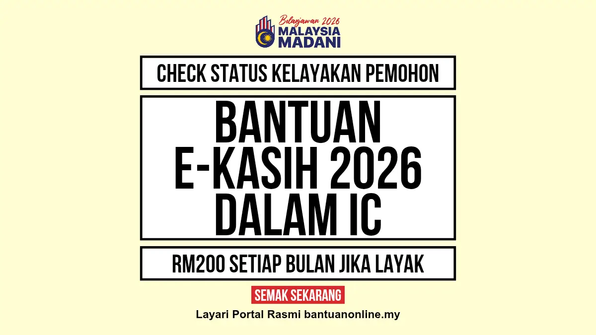 EKASIH 2026 RM200 SEBULAN