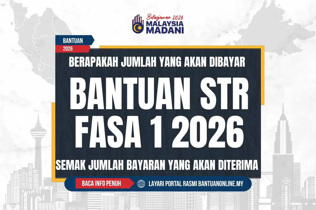 JUMLAH BANTUAN TUNAI STR HASIL AKAN DIBAYAR 2026