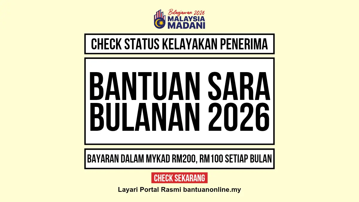 KELAYAKAN SARA BULANAN 2026