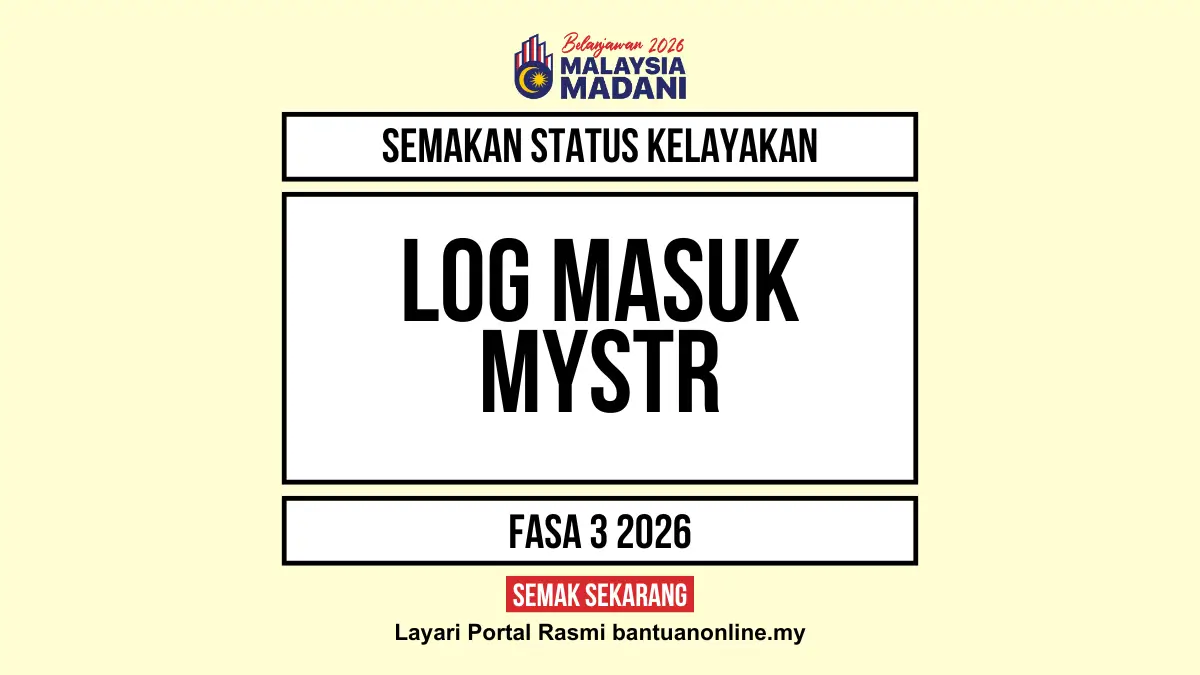 LOG MASUK MYSTR