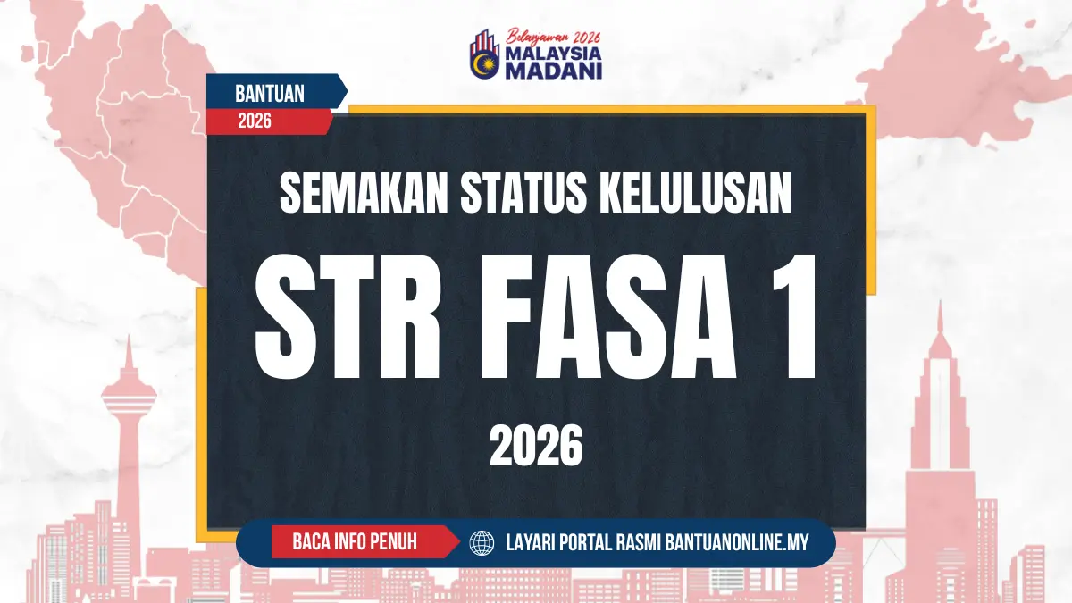 PEMBAYARAN STR FASA 1 2026