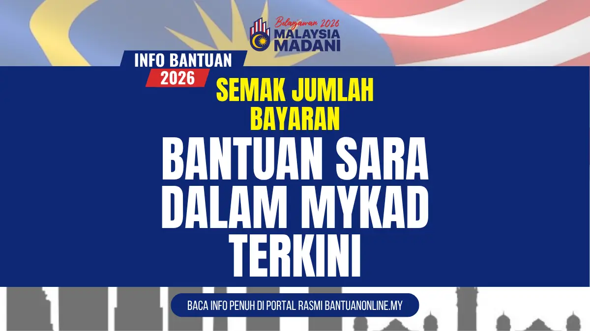 JUMLAH BANTUAN SARA 2026